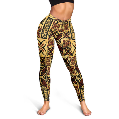 Samoa Legging Tapa Design Dobby Fabric