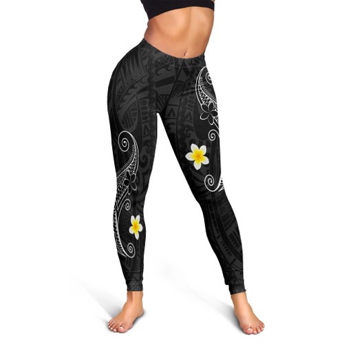 Hawaii Legging Polynesia Floral Tribal