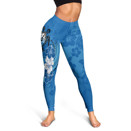 Hawaii Legging Polynesian Hibiscus