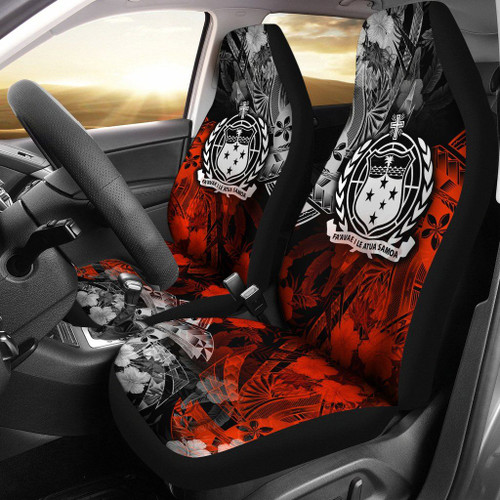 Samoa Polynesian Car Seat Covers - Vintage Polynesian Style