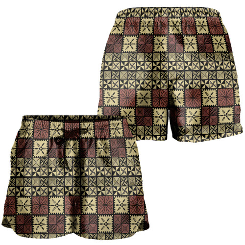 Tonga Women Shorts Ngatu Style
