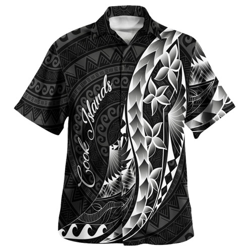 Cook Islands Custom Personalised Hawaiian Shirt Polynesian Pattern Style1