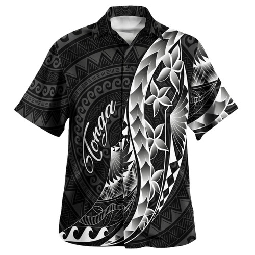 Tonga Custom Personalised Hawaiian Shirt Polynesian Pattern Style1