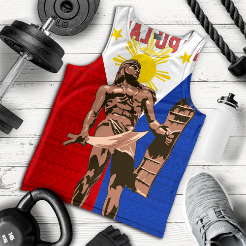 Philippines Filipinos Tank Top Custom Flag  Tribal Lapu Lapu