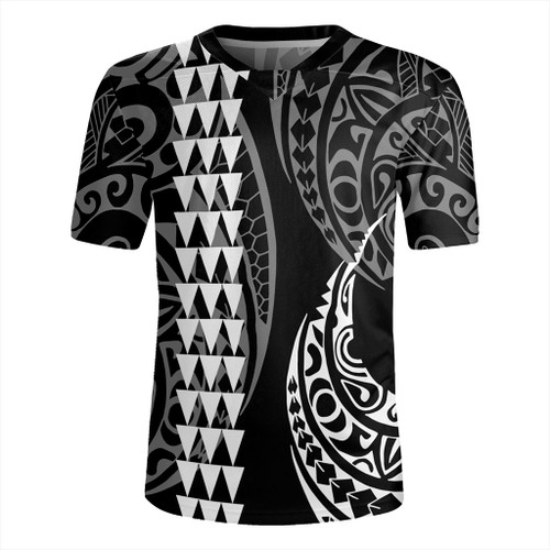 Hawaii Rugby Jersey Polynesia Kakau Style