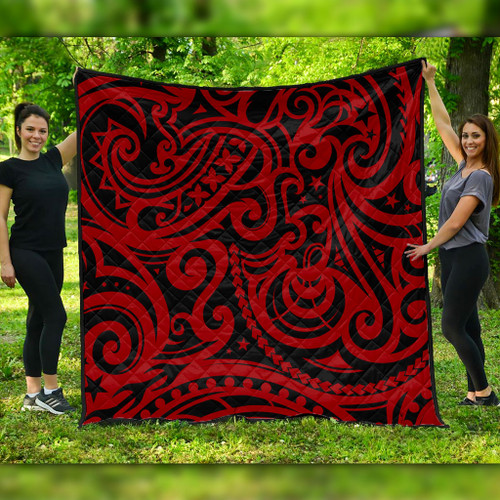 New Zealand Premium Quilt Maori Pattern Tattoo