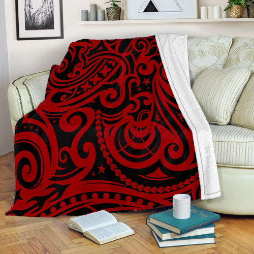 New Zealand Premium Blanket Maori Pattern Tattoo