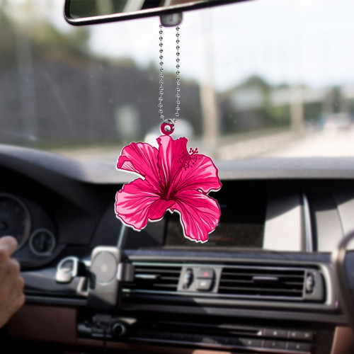 Hawaii Car Hanging Ornament Hibiscus