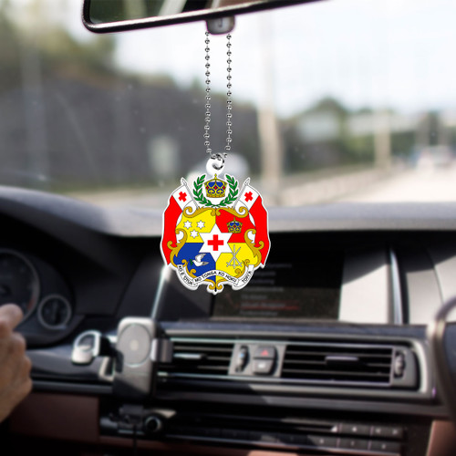 Tonga Car Hanging Ornament Coat Of Arms