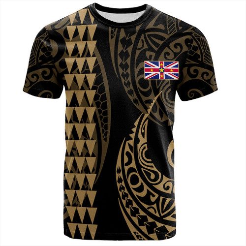 Niue T-Shirt Kakau Style Ver.1 Gold