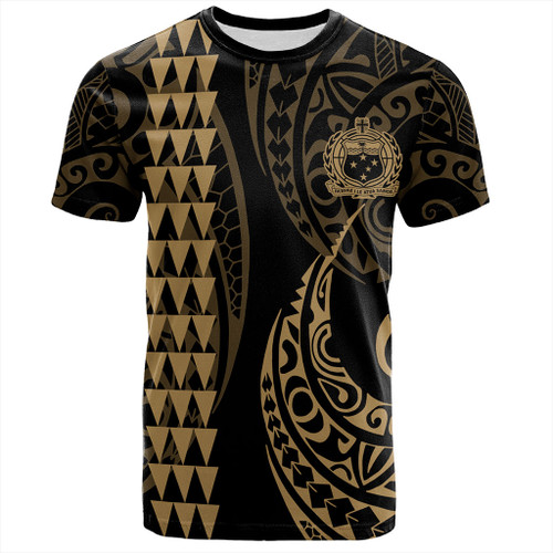 Samoa T-Shirt Kakau Style Ver.1 Gold