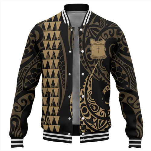 Tokelau Baseball Jacket Kakau Style Ver.1 Gold