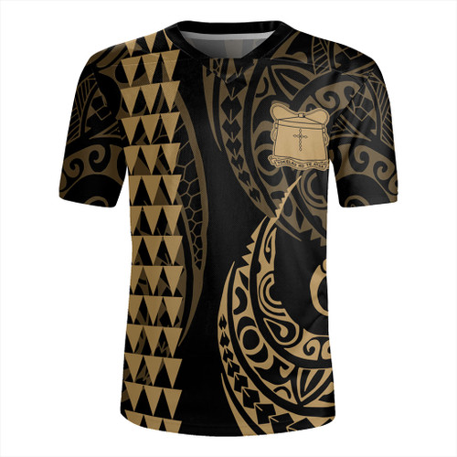 Tokelau Rugby Jersey Kakau Style Ver.1 Gold