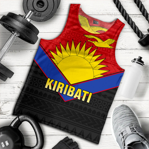 Kiribati Tank Top Custom Sport Style Polynesian