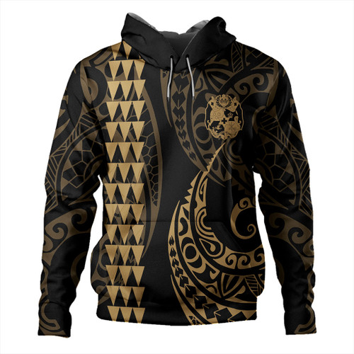 Tonga Hoodie Kakau Style Ver.1 Gold