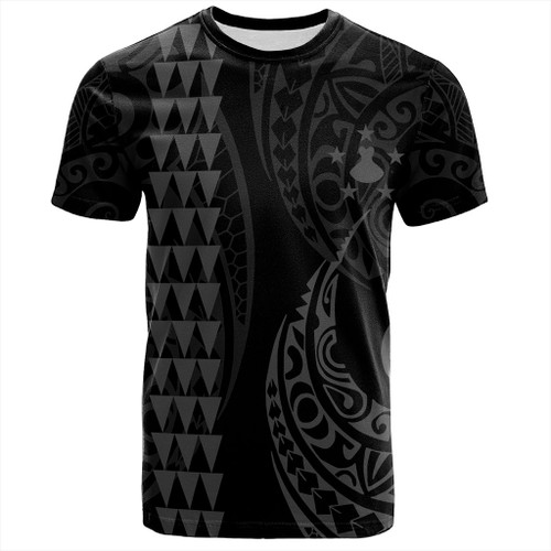 Austral Islands T-Shirt Kakau Style Gray