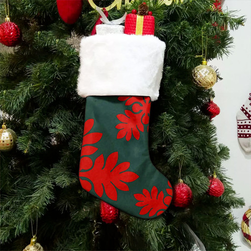 Hawaii Christmas Stocking Hawaiian Quilt Pattern
