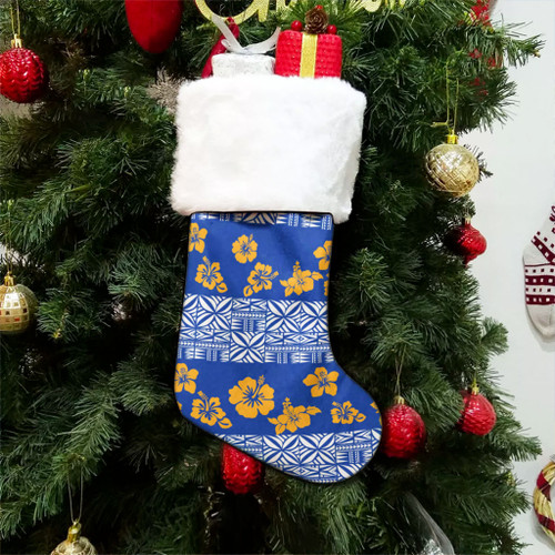Samoa Christmas Stocking Pattern Island