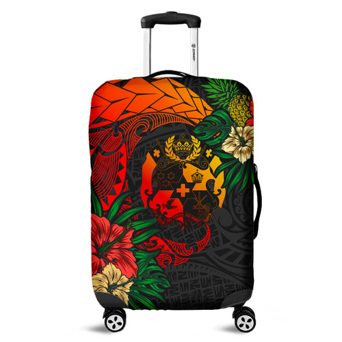Tonga Luggage Cover Polynesian Coat Of Arms Tropical