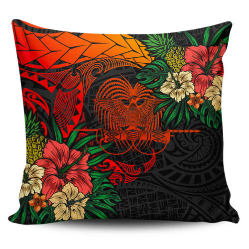 Papua New Guinea Pillow Cases Polynesian Coat Of Arms Tropical