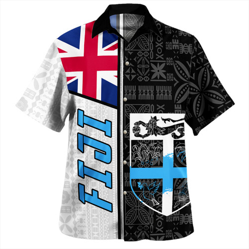 Fiji Hawaiian Shirt Flag Pattern Bula Concept
