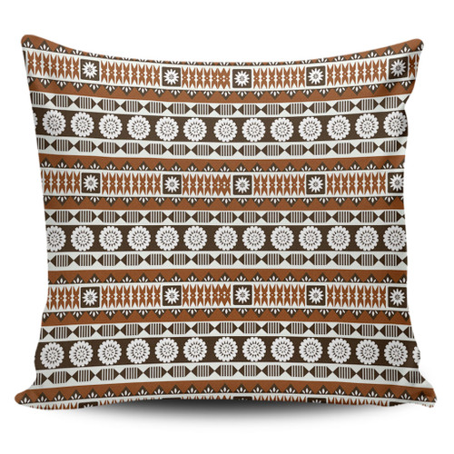 Fiji Pillow Cases Tapa Masi Pattern