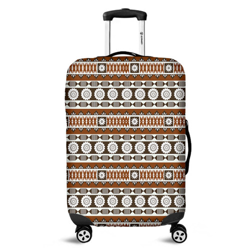 Fiji Luggage Cover Tapa Masi Pattern