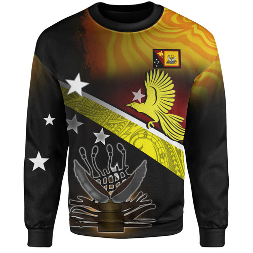 Papua New Guinea Sweatshirt Pride Of Western PNG1