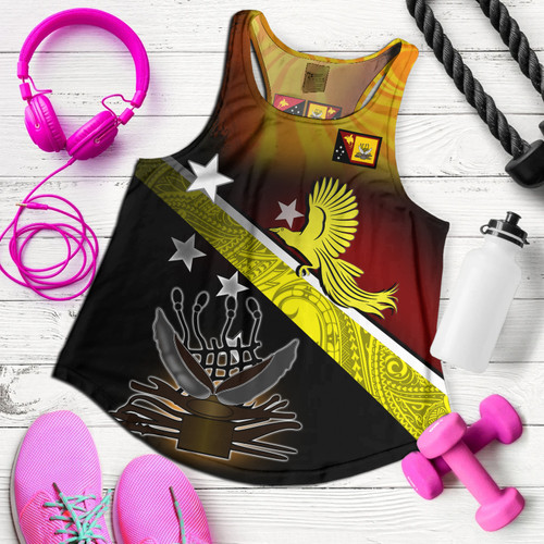 Papua New Guinea Women Tank Pride Of Western PNG1
