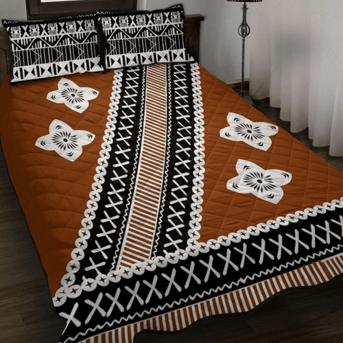 Fiji Quilt Bed Set Tapa Clothes