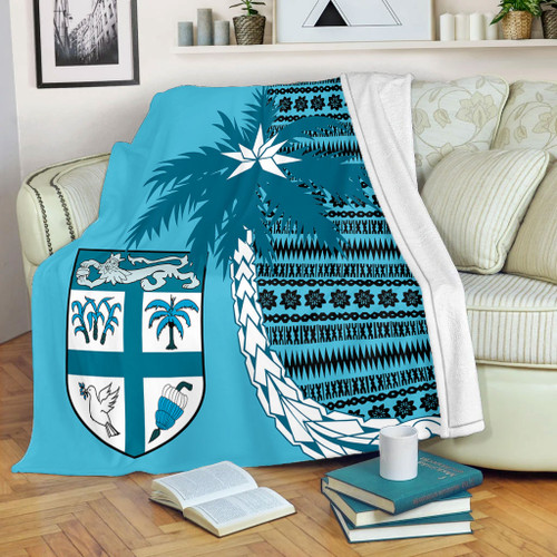 Fiji Premium Blanket Tapa Coconut