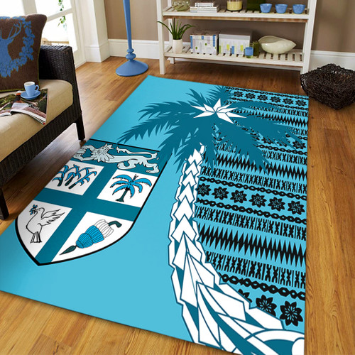 Fiji Area Rug Tapa Coconut