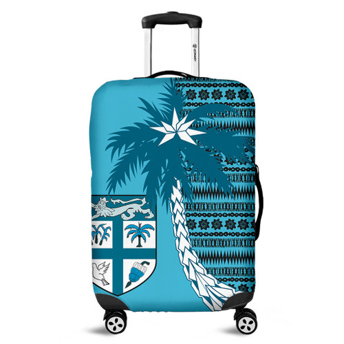 Fiji Luggage Cover Tapa Coconut