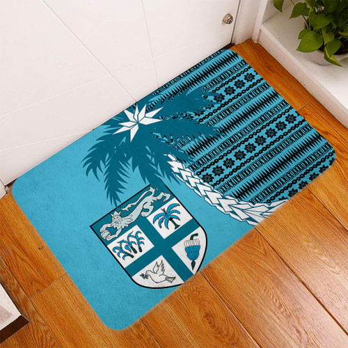 Fiji Doormat Tapa Coconut