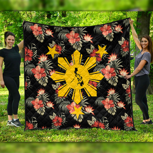 Philippines Filipinos Premium Quilt Tropical Summer Beach