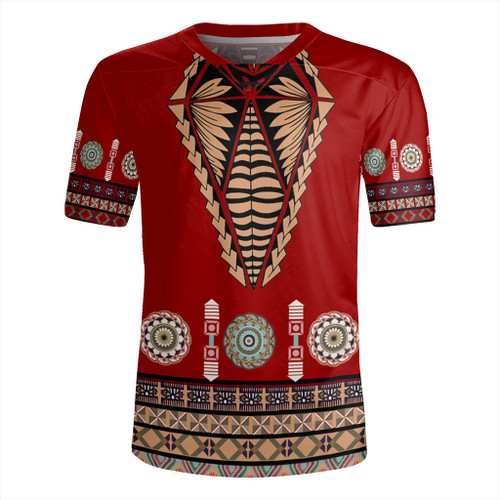 Tonga Rugby Jersey Ngatu Design Fabric