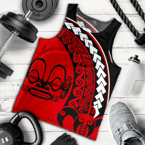 Marquesas Islands Tank Top Turtle Polynesian Tribal Coat Of Arms