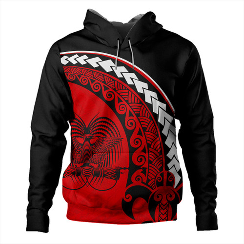 Papua New Guinea Hoodie Turtle Polynesian Tribal Coat Of Arms