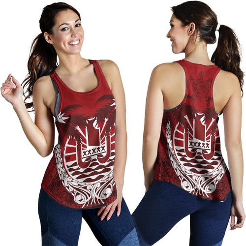 Tahiti Women Tank Polynesian Coconut2