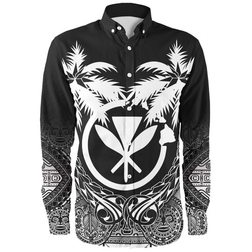 Hawaii Long Sleeve Shirt Polynesian Coconut1