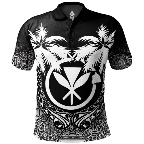 Hawaii Polo Shirt Polynesian Coconut1
