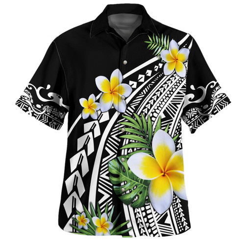 Hawaii Hawaiian Shirt Plumeria Polynesian Pattern1