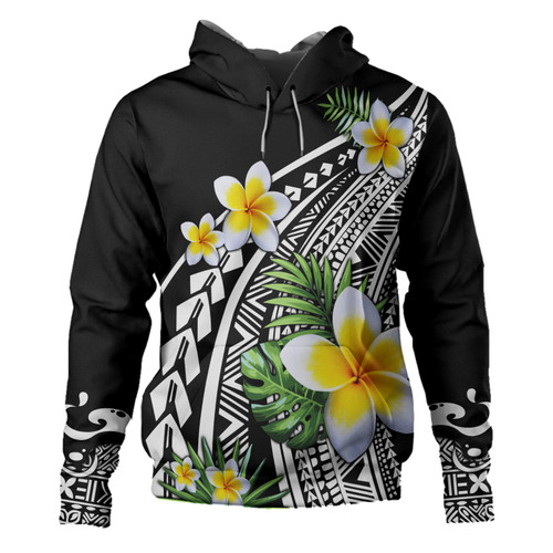 Hawaii Hoodie Plumeria Polynesian Pattern1