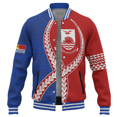 Kiribati Baseball Shirt Tribal Polynesian In My Heart