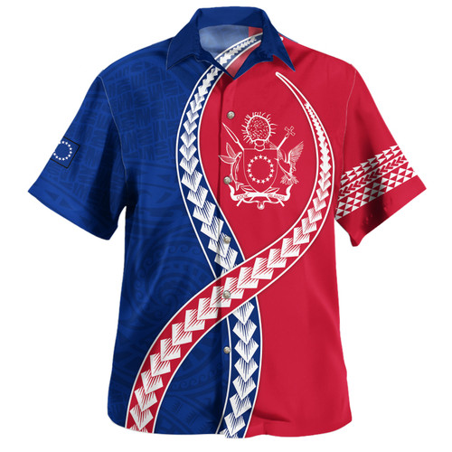 Cook Islands Hawaiian Shirt Tribal Polynesian In My Heart