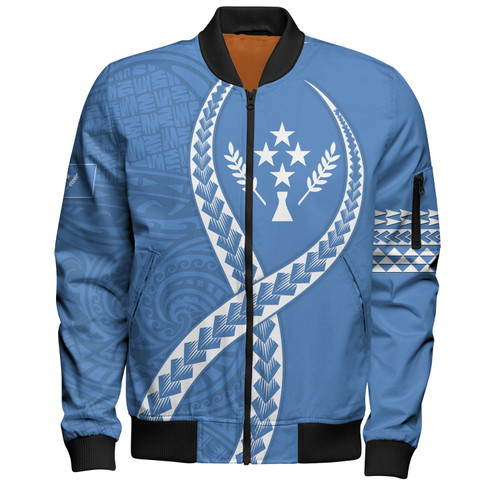 Kosrae Bomber Jacket Tribal Polynesian In My Heart