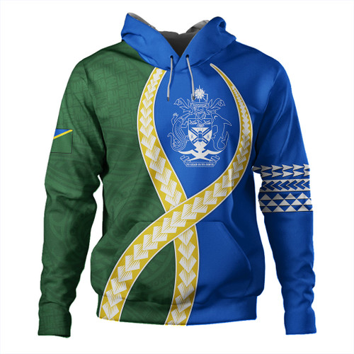 Solomon Islands Hoodie Tribal Polynesian In My Heart