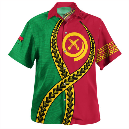 Vanuatu Hawaiian Shirt Tribal Polynesian In My Heart