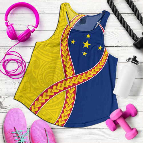 Niue Women Tank Tribal Polynesian In My Heart