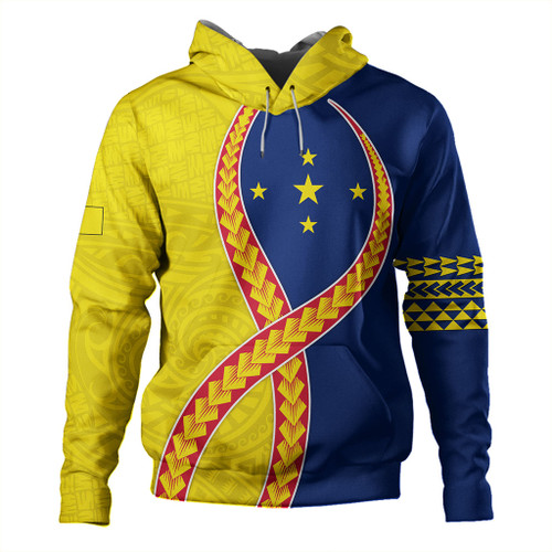 Niue Hoodie Tribal Polynesian In My Heart